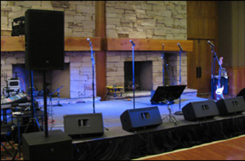 Montaje escenario corporativo